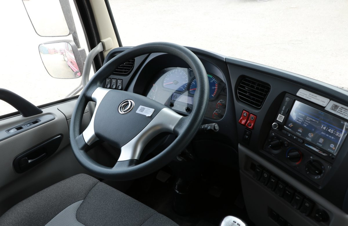 12 Tons Cargo Truck China Brand Donfeng 4*2 Lorry Flat Truck Doble Rear Tires Left Hand Drive