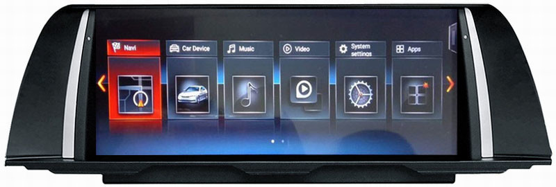 Ouchuangbo media player GPS radio for 5 Series F10 F11 (2013-2016) support BT MP3 mirror link android 8.1 OS 4+64