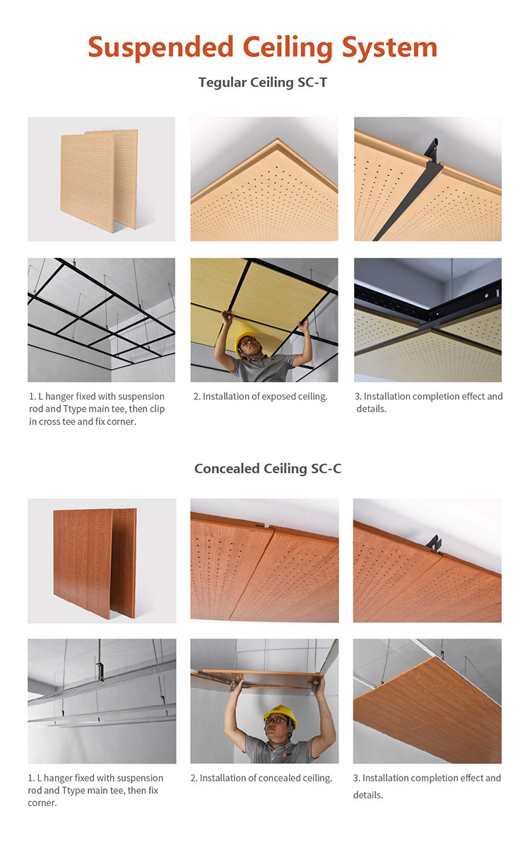 12mm 15mm 18mm Micro Perforated Perforated Wood Acoustic Wall Panels Modern Style