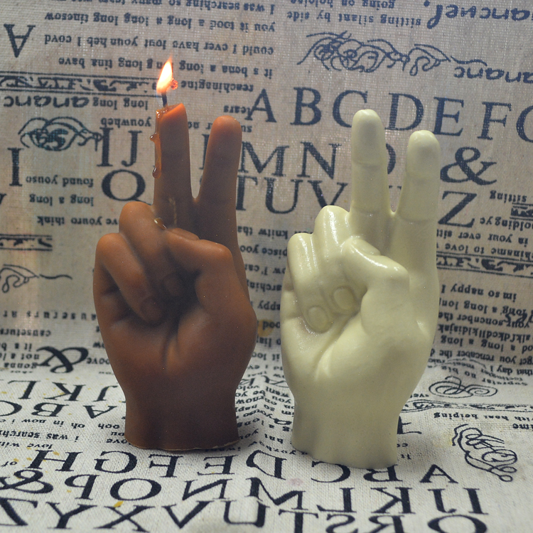 6.5*5.5*12Cm Statue Silicone Rubber Candle Molds 130G Custom Plus Size