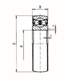 Z2 Noise Level CS205 6205 2RS BOMB Spherical Ball Bearing for Your Customer Requirements