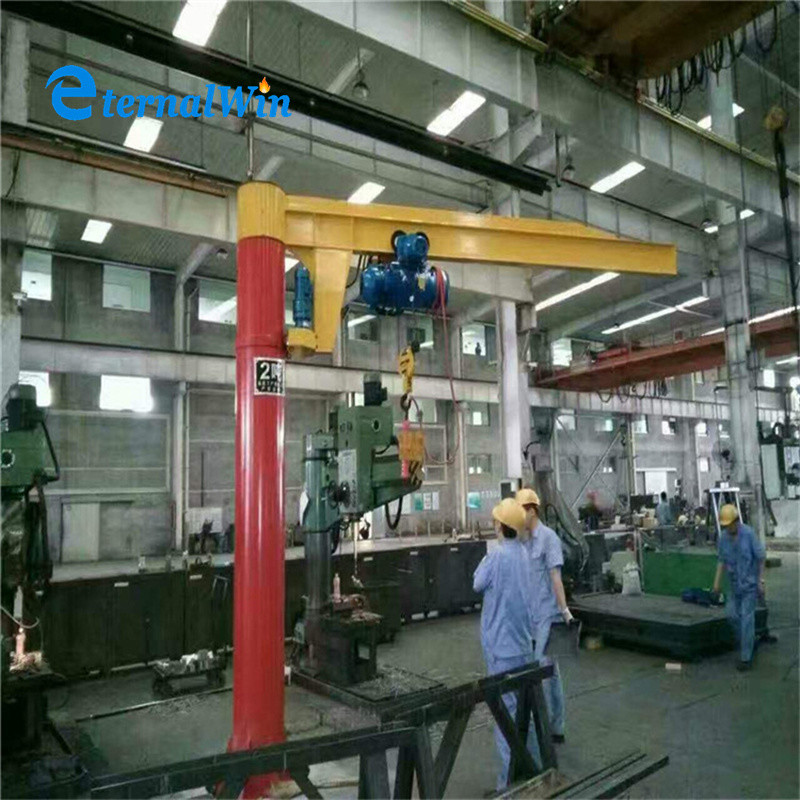 BZ type pillar mounted workshop fixed mounted pillar jib crane 5 ton