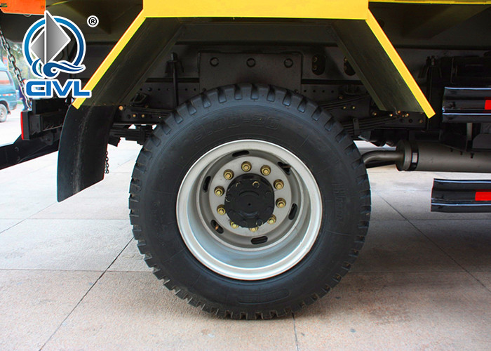 10T HOWO Dump Commercial Trucks With 110HP EuroIII Front Lifting 4x2 4tires Light Tipper Truck