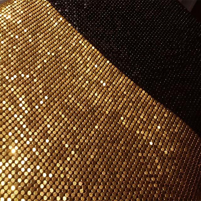 China hot sale high quality cheap beautiful and colorful Metallic Sequin Colth for clothing, room divide