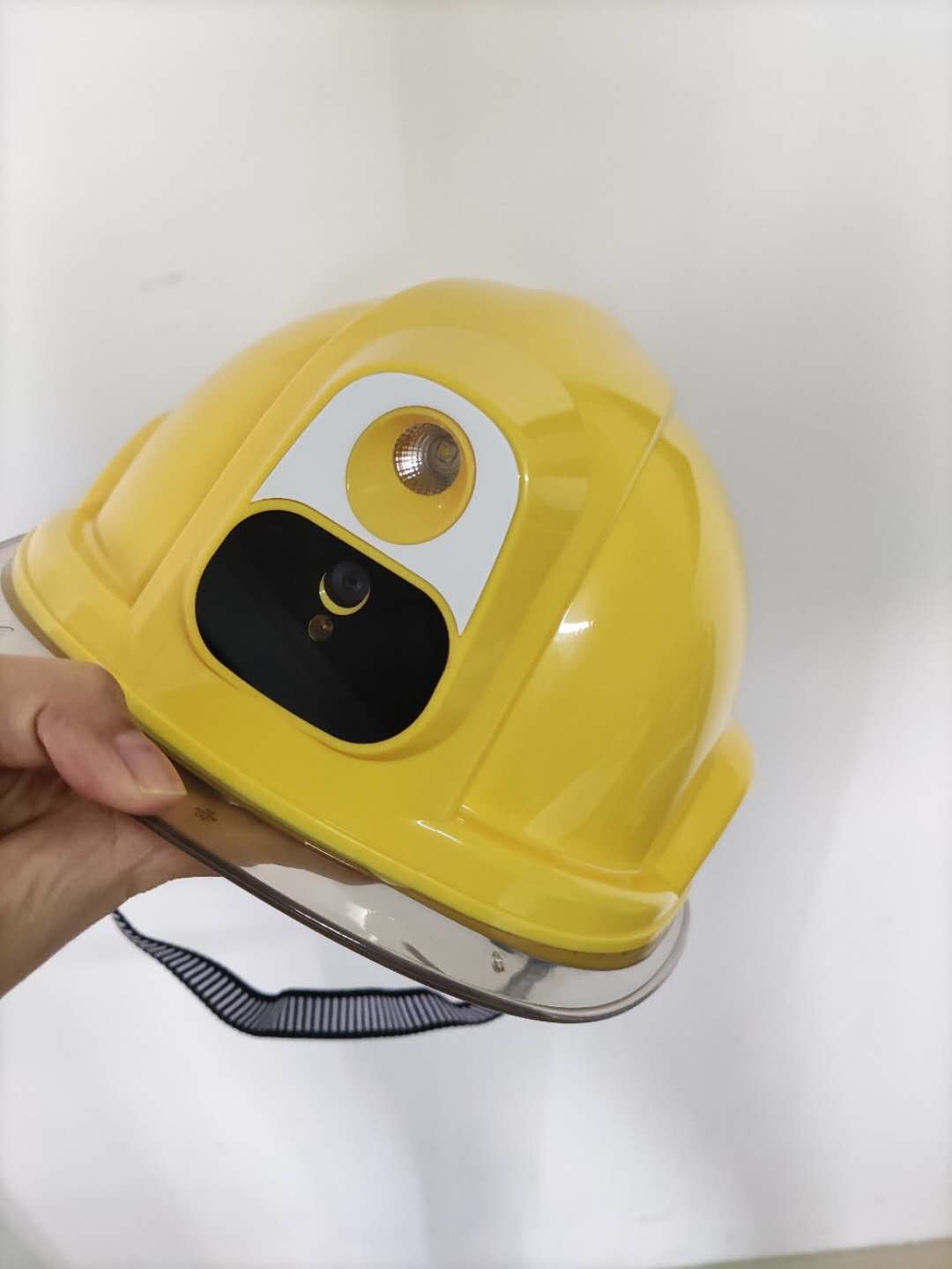 4G Safety Helmet built in Camera Lens for Construction Mining Worker