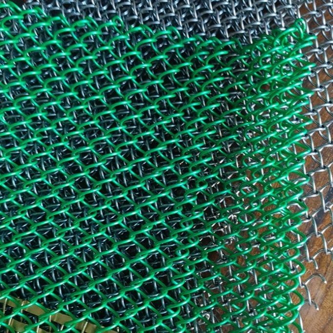 Customization Chain Link Curtain Metal Decorative Mesh For Fireplace