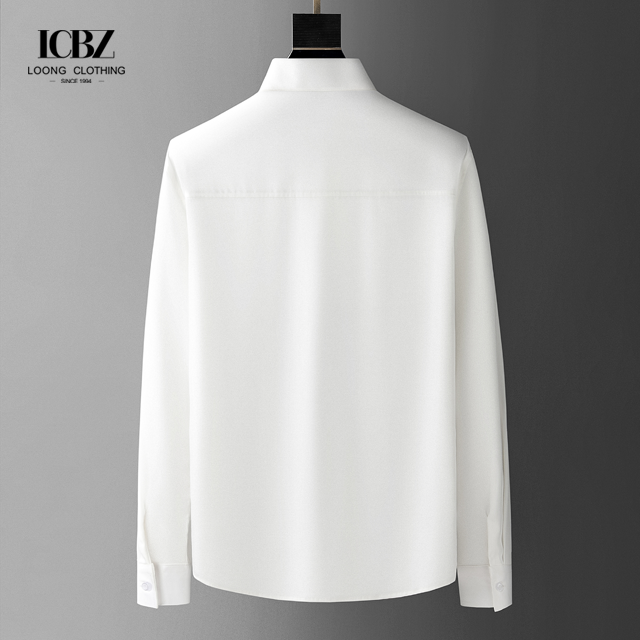 Plain Dyed Regular Fit 100% Cotton Long Sleeve Oversize Customized Shirt for Men