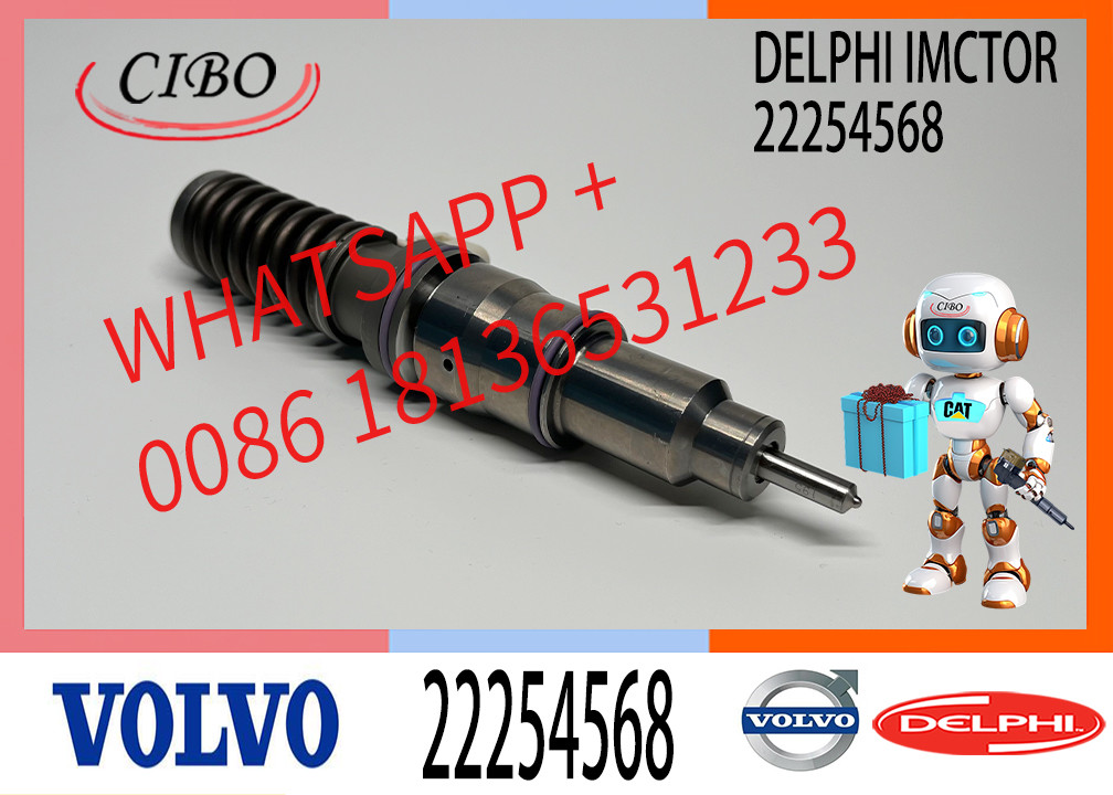 22254568 Senhor VOE22254568 BEBE4P03002 Excavator Truck Engine Part Common Rail Injector Diesel Fuel For VOL-VO MD13 D13LK