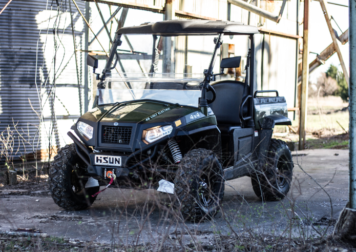 4WD Hisun Tracks UTV Electric Vehicle 48V Electric UTV with EEC Approved Certification
