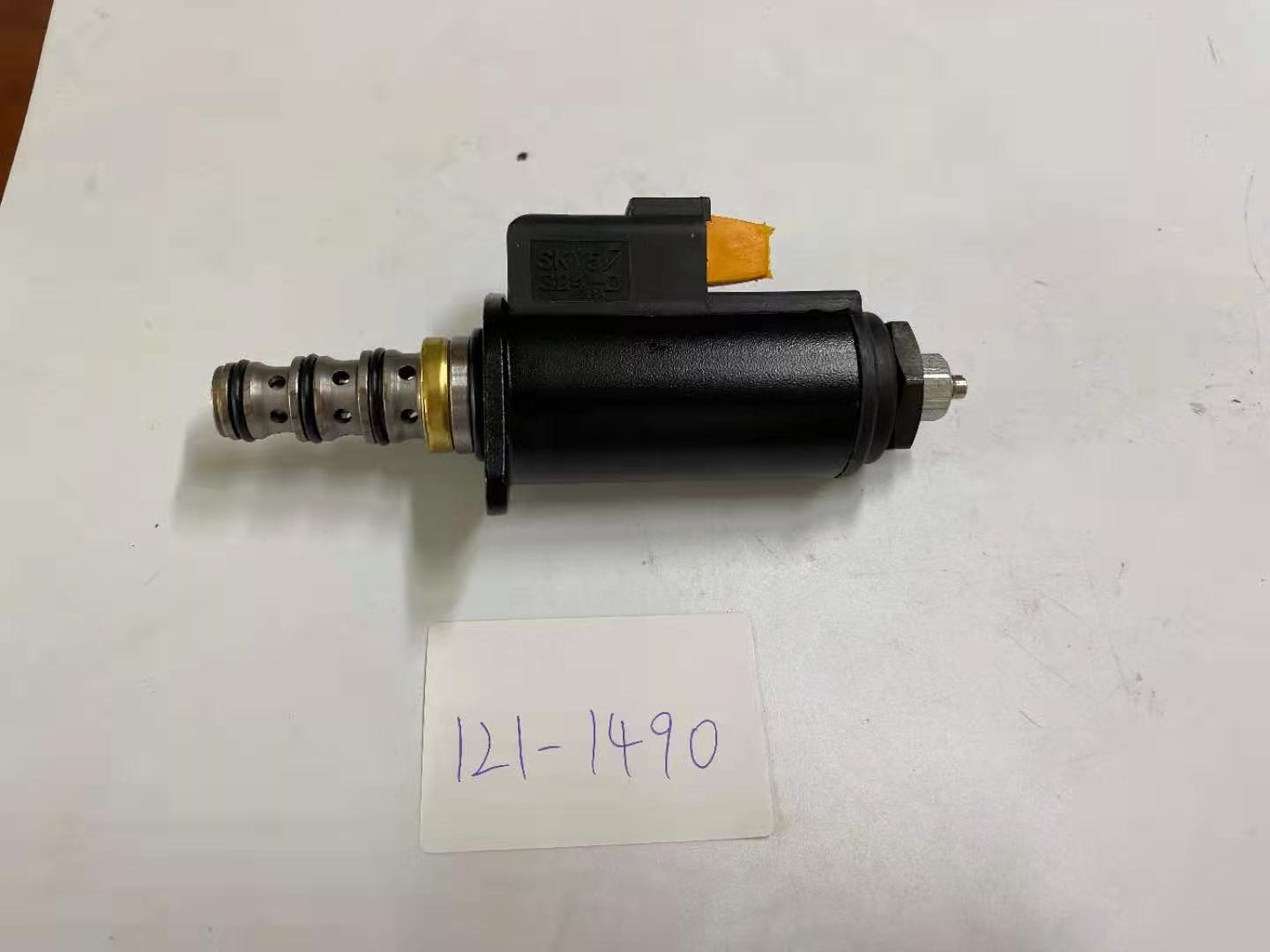 Construction Works Blue Dot Rotate Excavator E320B E320C Brake Solenoid Valve 121-1490