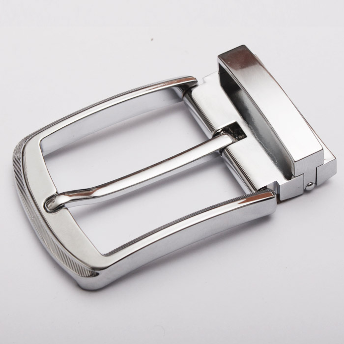 Metal Webbing Leather Belt Roller Buckle Anti Erosion Sturdy