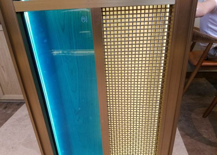 Stainless Steel Architectural Mesh Grills Decorative Metal Mesh Screen For Restraunt Decoration