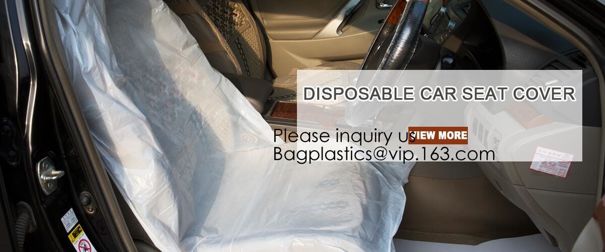Car Seat Cover Protector Disposable Transparent Seat Protective Covers, Workshop Garage Strong Pull And Durable Seat Cha