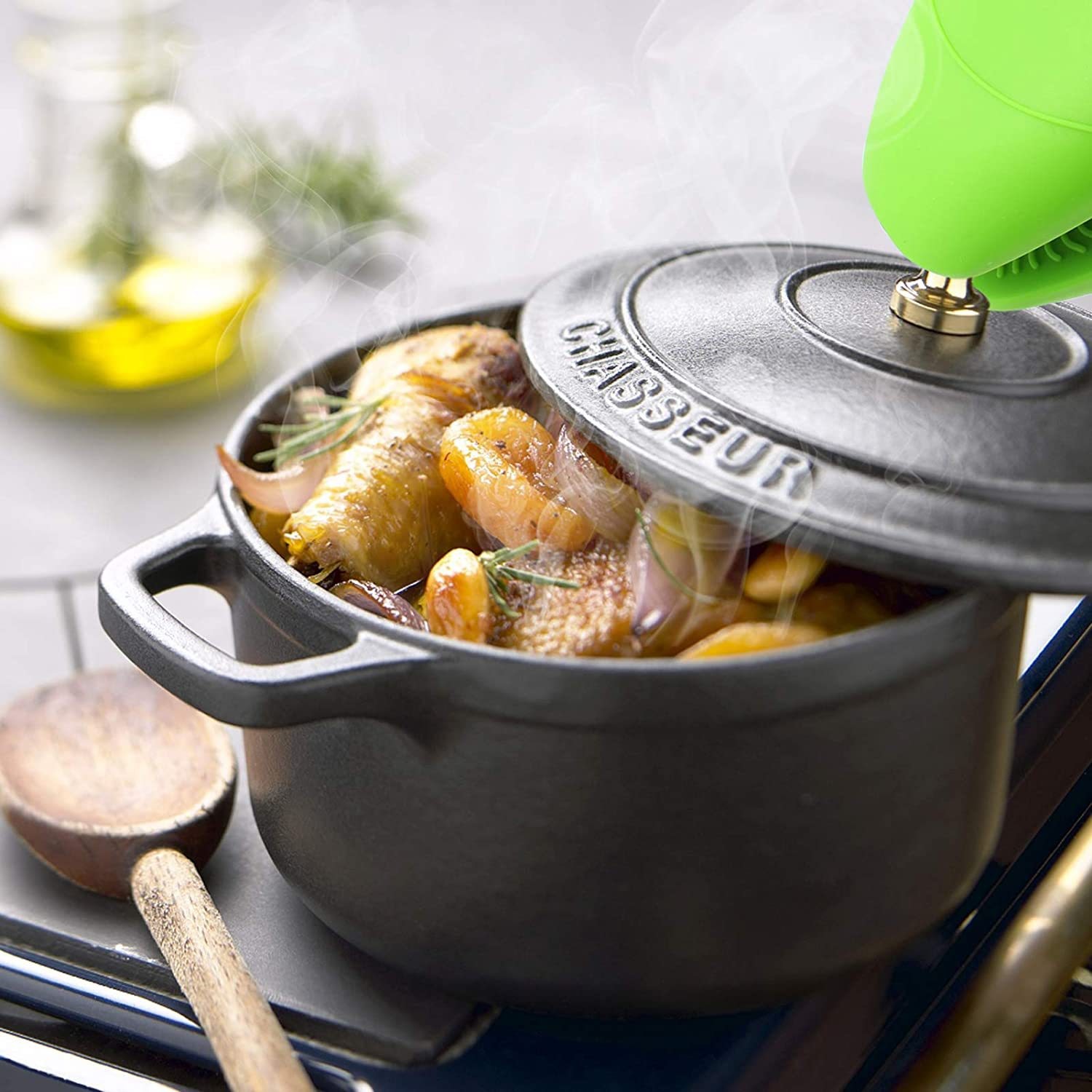 Mini Oven Mitts Gloves Heat Resistant SiliconeCooking Pinch Mitts Potholder Finger Pinch Grips Silicone Kitchen Utensil