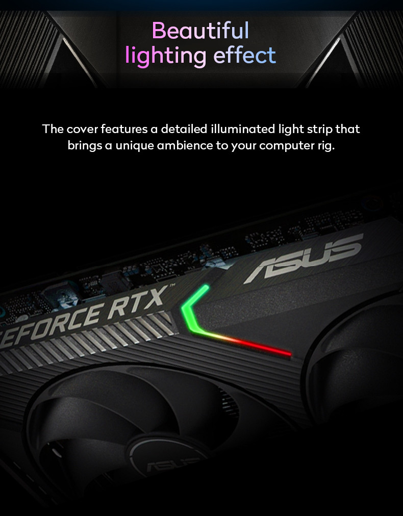 ASUS RTX 3060 Graphics Card 12gb Gddr6 PCI Express 4.0 Video Playback DUAL-RTX3060-012G