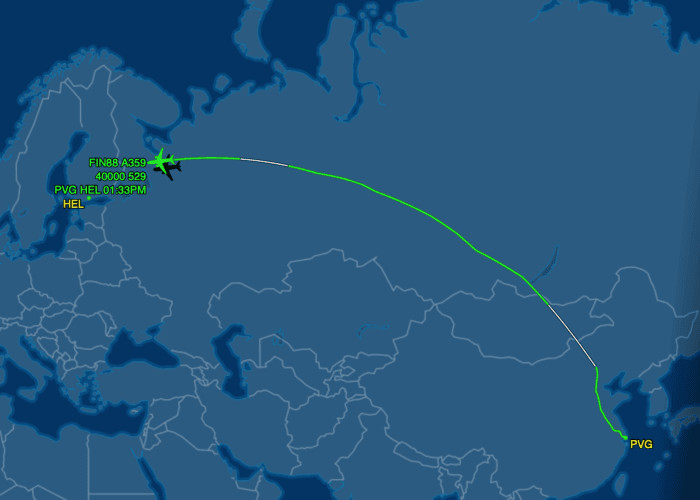 Rapid Reply Air Freight Logistics China To Helsinki Finland With Wide Aircraft