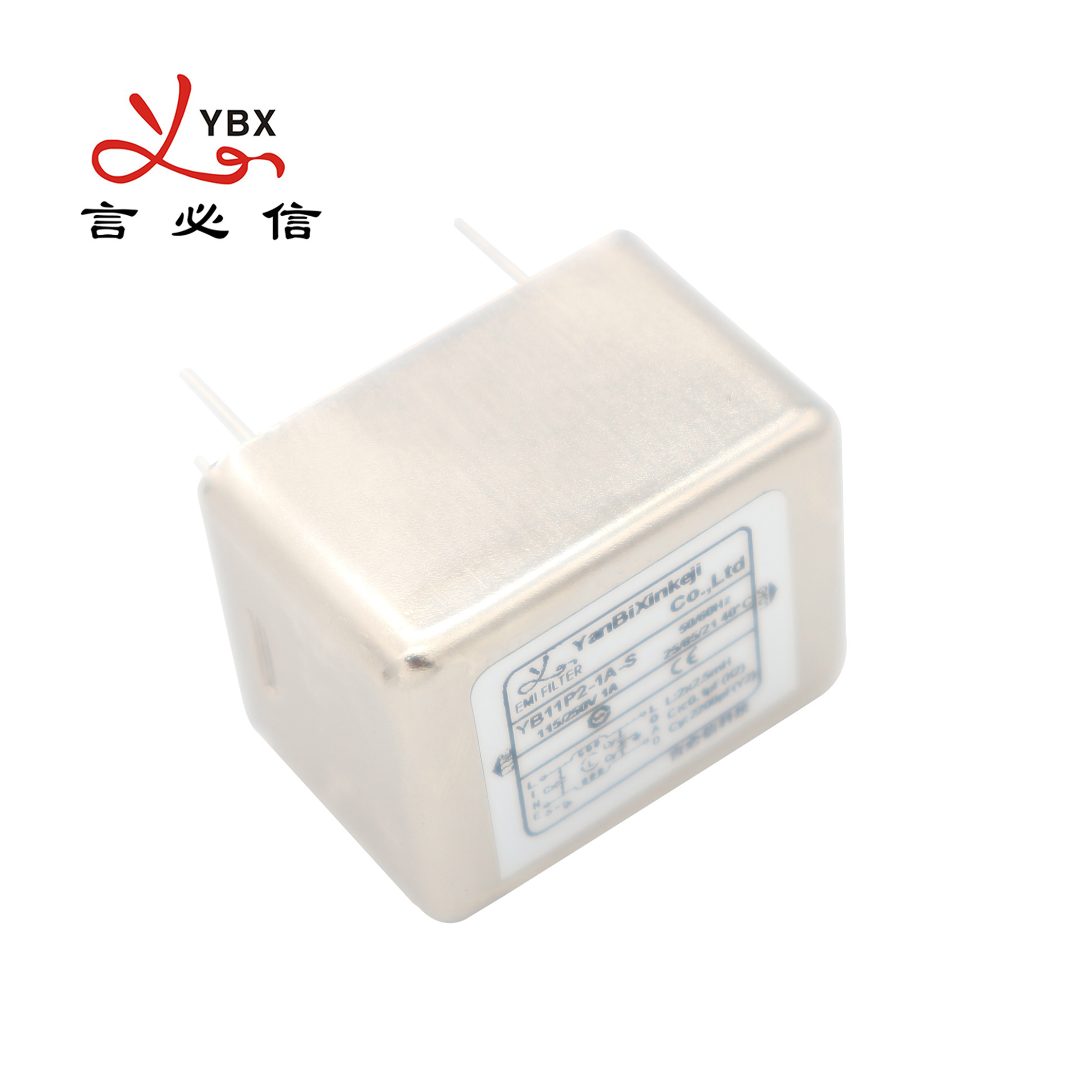 Yanbixin PCB Pin Power Line Filters Single Phase For Spot Welding Machine