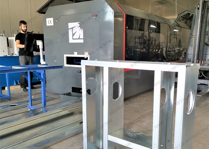 C80 C Purlin Roll Forming Machine Z120-300 c z purlin roll forming machine full automatic