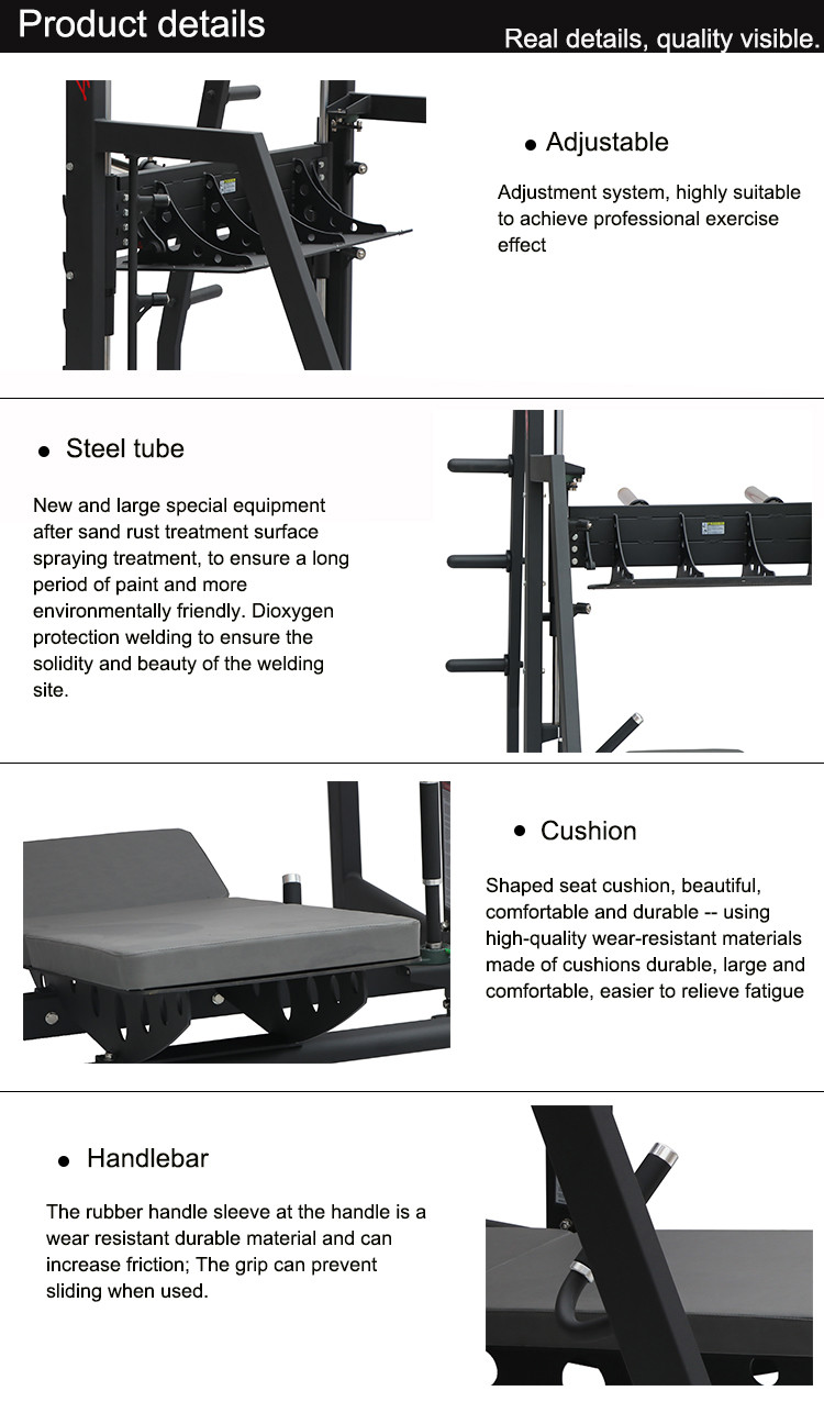 Gym Fitness Hammer Strength Plate Loaded Equipment Vertical Leg Press Machine