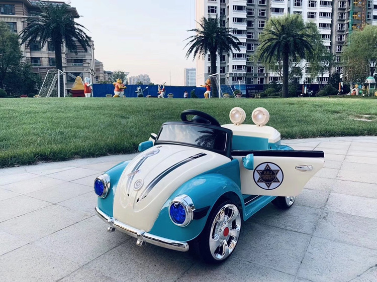Beetle Children's Electric Ride on Car 4 Wheels Princess Pink Carton Size 101*54.5*33CM
