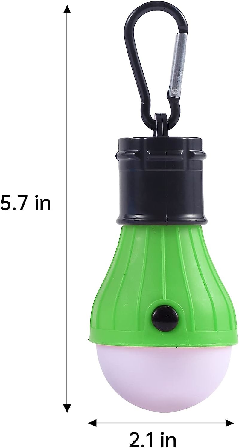 Tent Lamp Portable LED Tent Light Clip Hook Hurricane Emergency Lights LED Camping Bulb Camping Tent Lante
