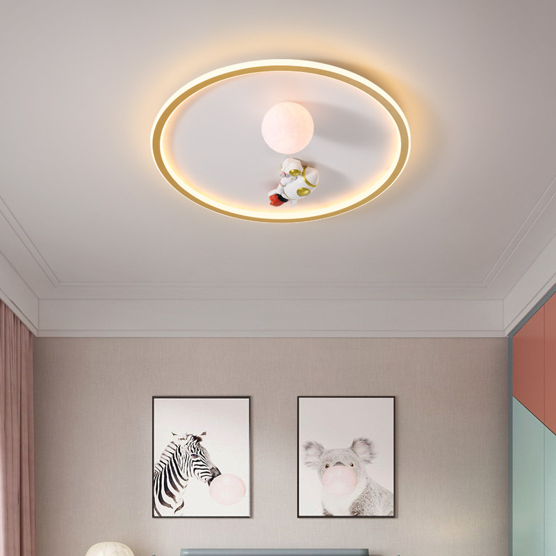 Nordic Children's Minimalist Ceiling Lamp Rectangle Girl Boy Planet Ceiling Lights(WH-MA-270)