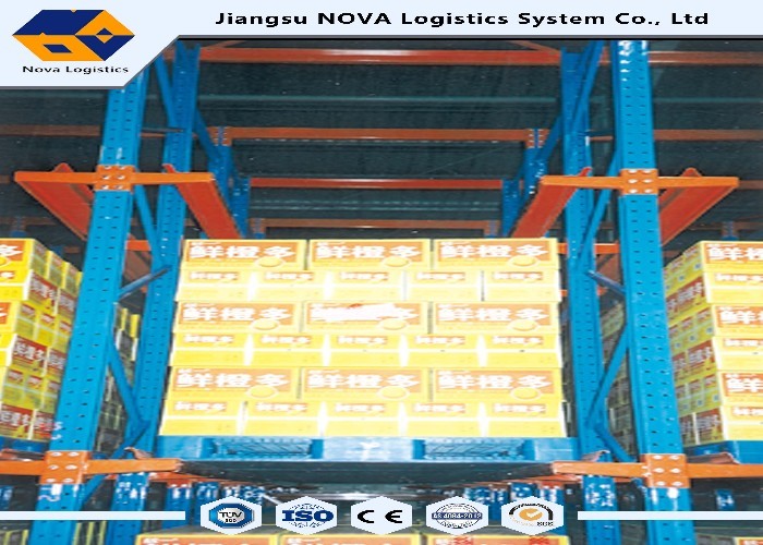 Logistics Center Industrial Pallet Racking , Drive Through Racking System