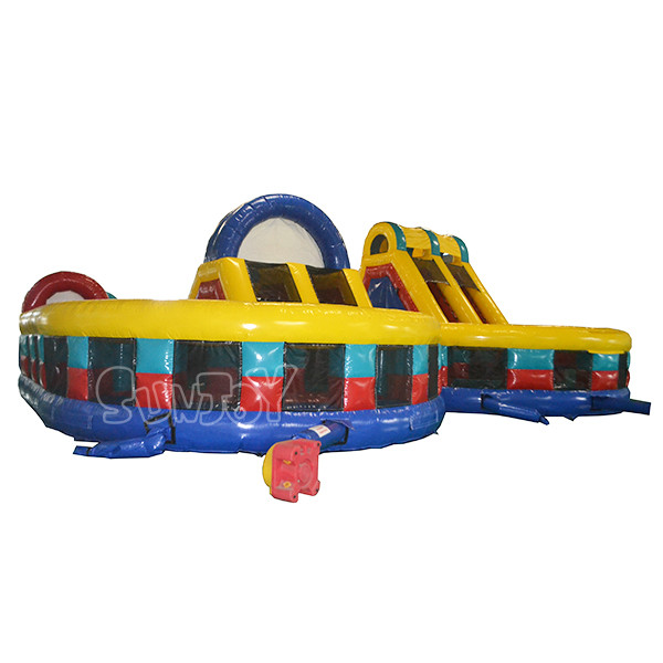 EN71 Adrenaline Rush Maze Inflatable Bouncy Castle