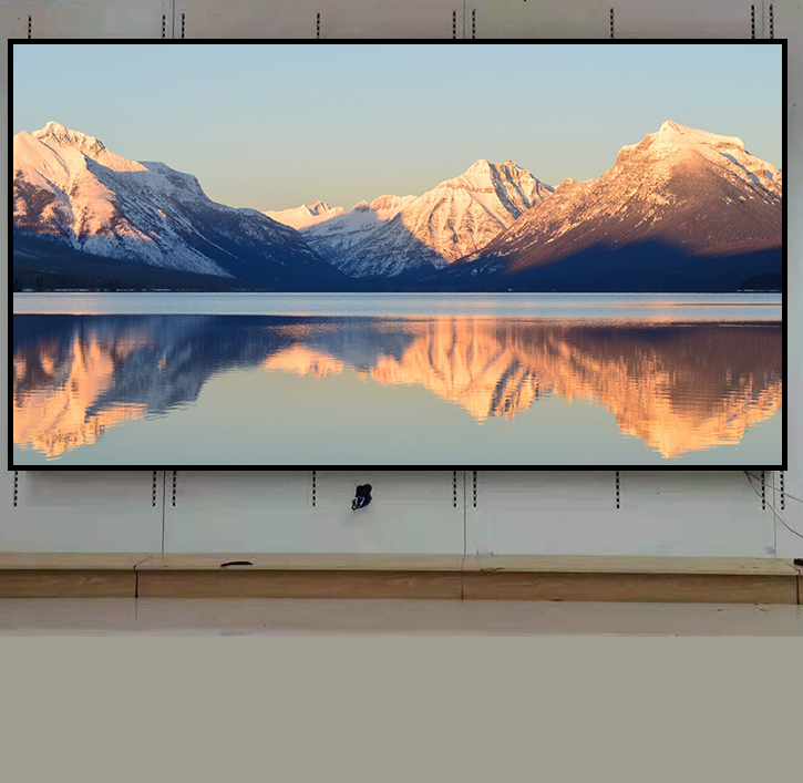 640x480 Flexible LED Video Screen Wall Mounted For Indoor Advertising