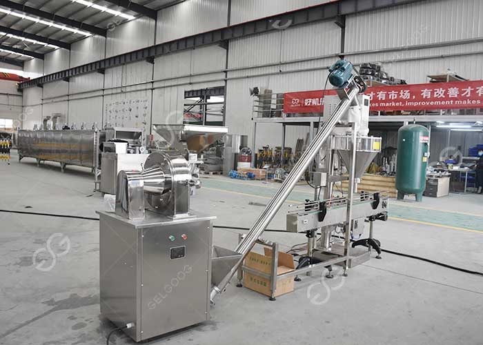 talcum powder filling machine