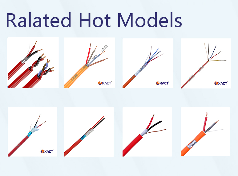 Fire Alarm Cable 2 Cores 1.5mm 2.5mm Fire Retardant Cable Fire Rated Cable for Industrial