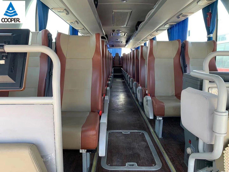 55 Seats Yutong ZK6122HQ Used Coach Bus With Air Conditioner