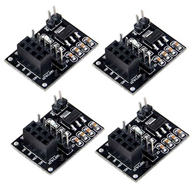 NRF24L01 Wireless Transceiver Module Socket Adapter Plate Board For 8 Pin NRF24L01