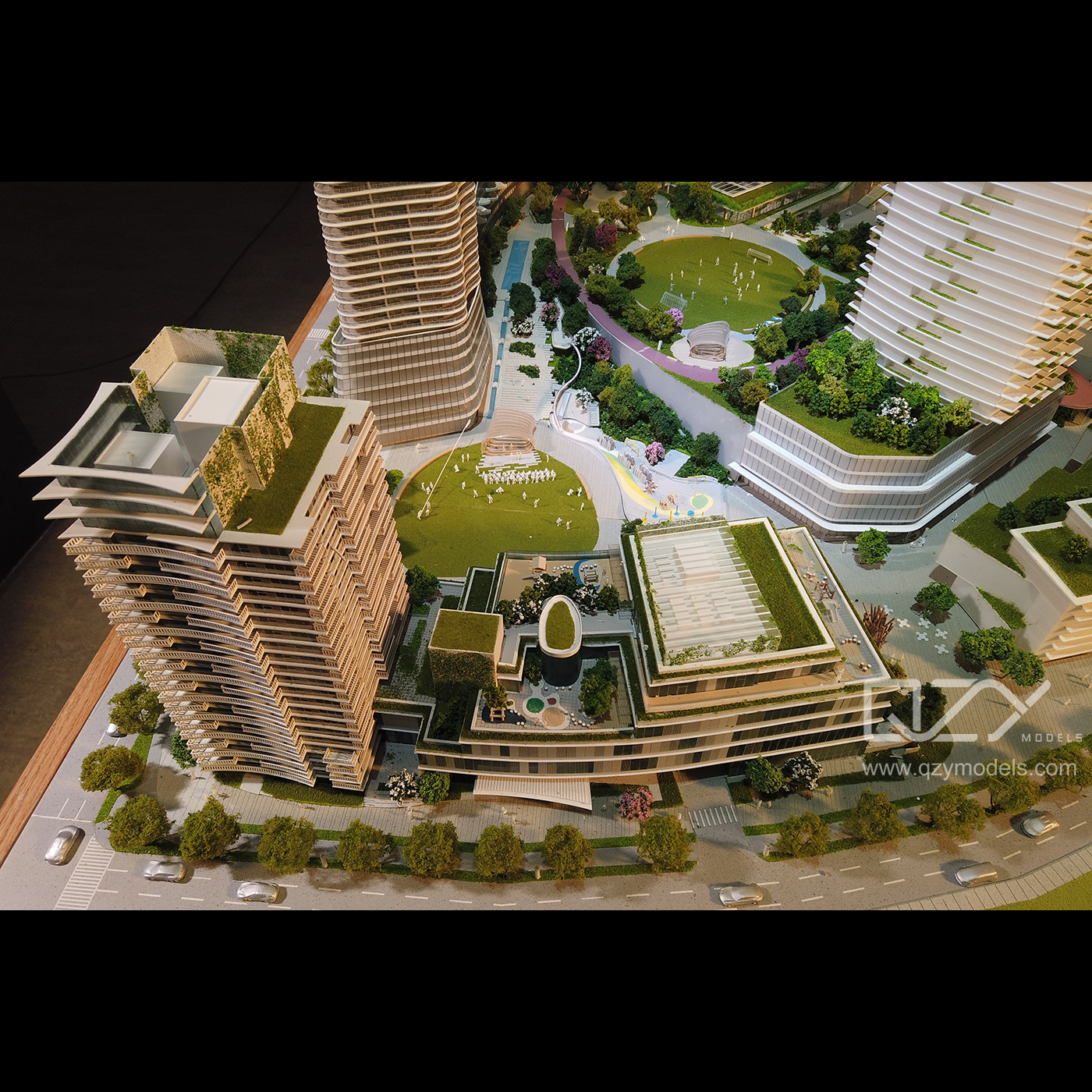 West Bank 1/300 Vancouver OAKRIDGE Model Architect Model Makers