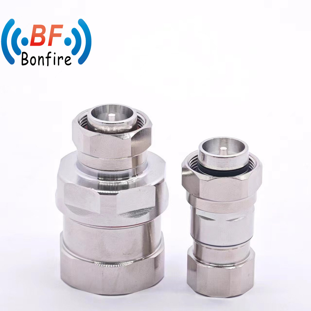 DIN-Male Connector for 1/2 Inch Flexible Feeder Cable