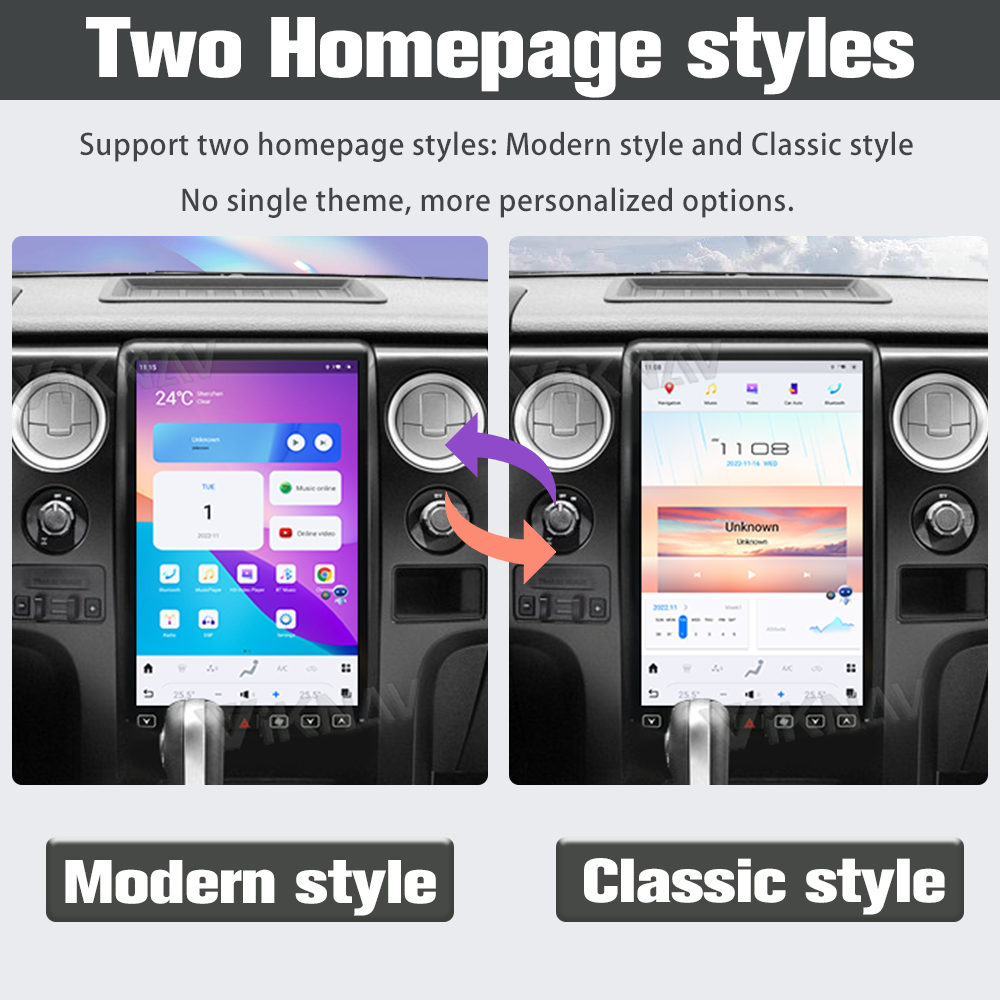 Android 13 Car Radio For Ford F150 2013 - 2014 GPS Autoradio WIFI Carplay Touch Screen Multimeida Player Head Unit