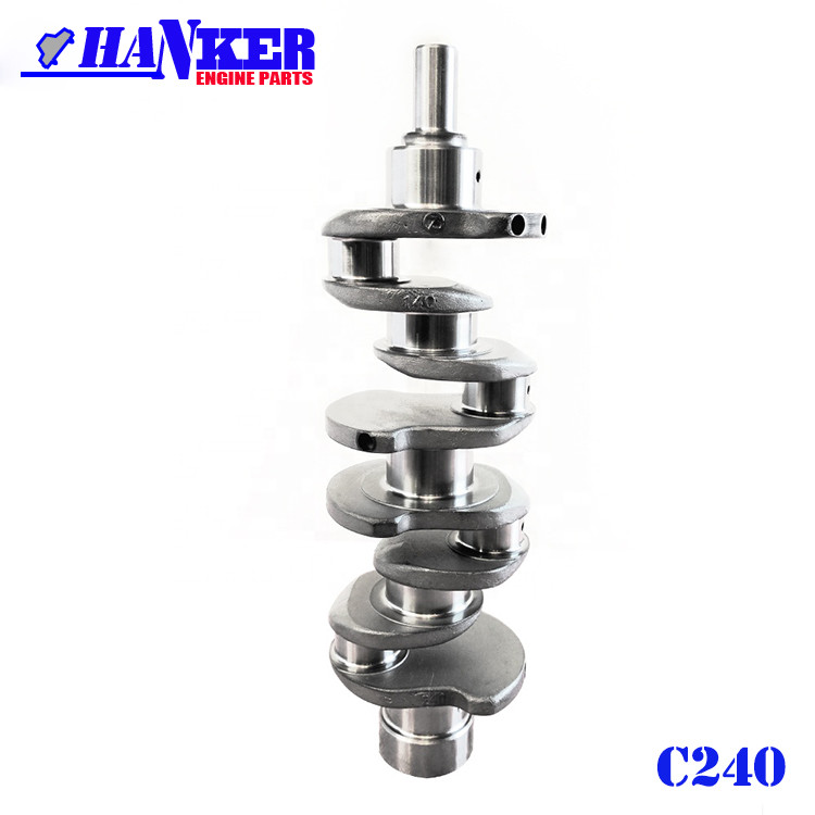 C240 Engine Crankshaft For Isuzu Engine Spare Parts 9-12310413-0 9-12310-413-0