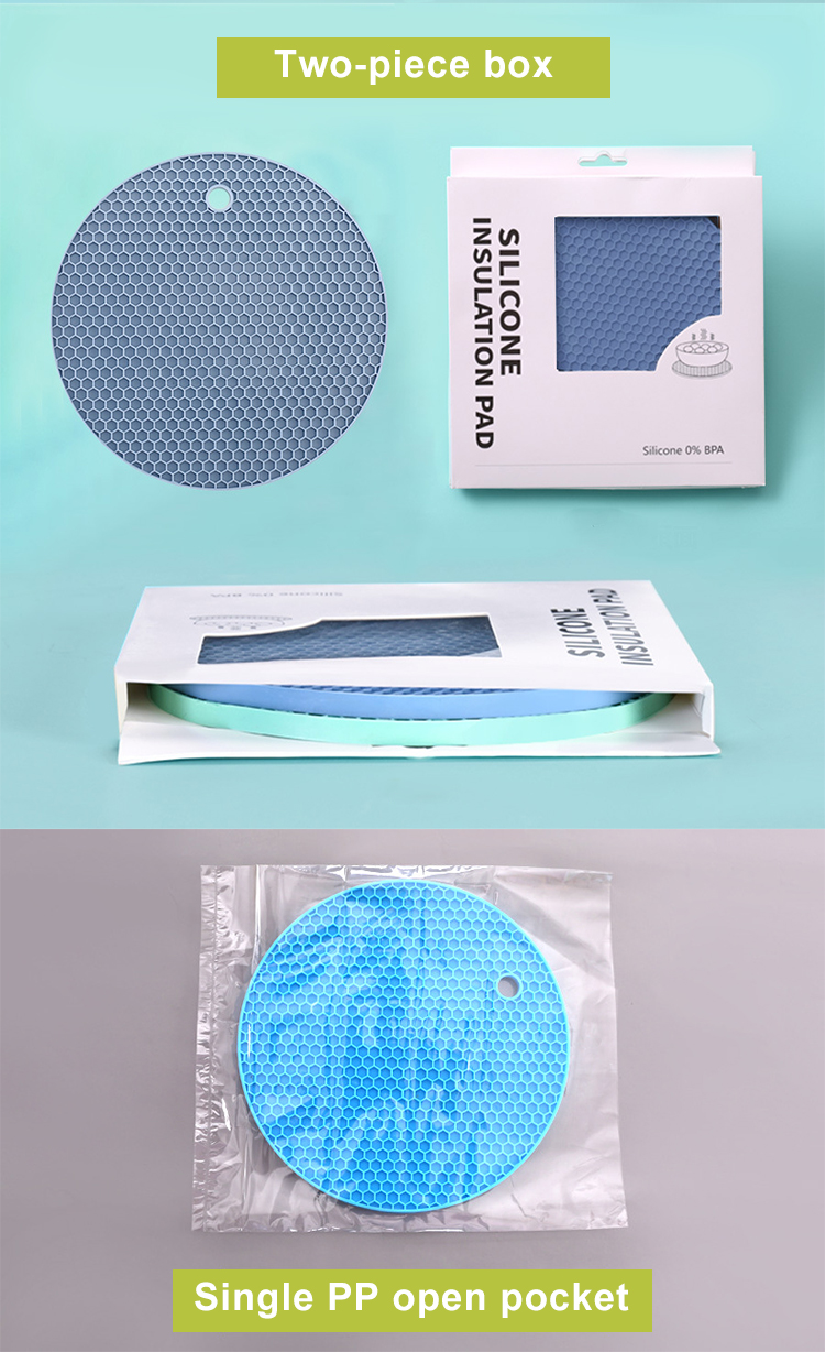 Silicone Pot Holder, Hot Pads,Heat Resistant Coasters, Tableware Insulation Pad Potholders