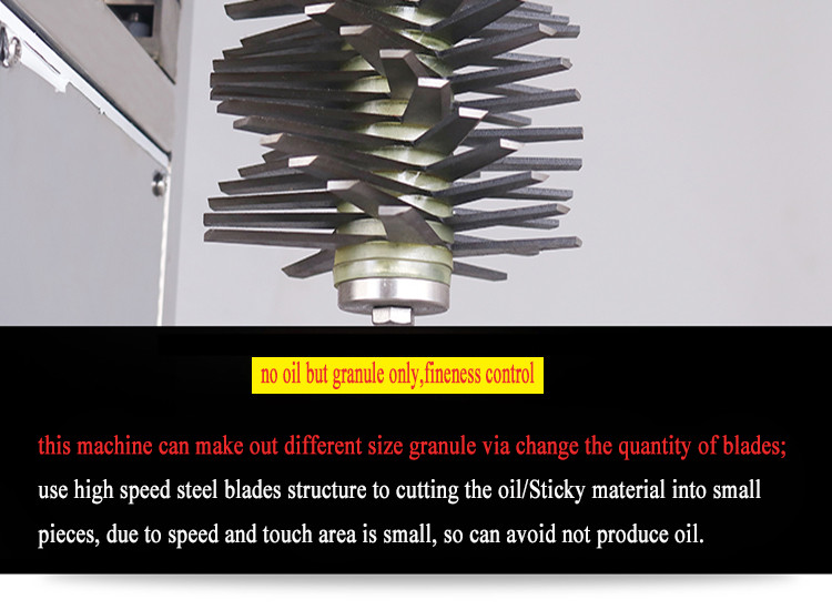 multi-functional oil material granule machine for peanut/sesame/almond/garlic