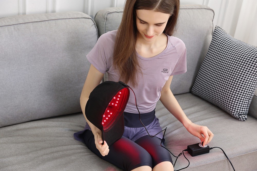 660nm 850nm Infrared Red Light Therapy Cap For Hair Growth