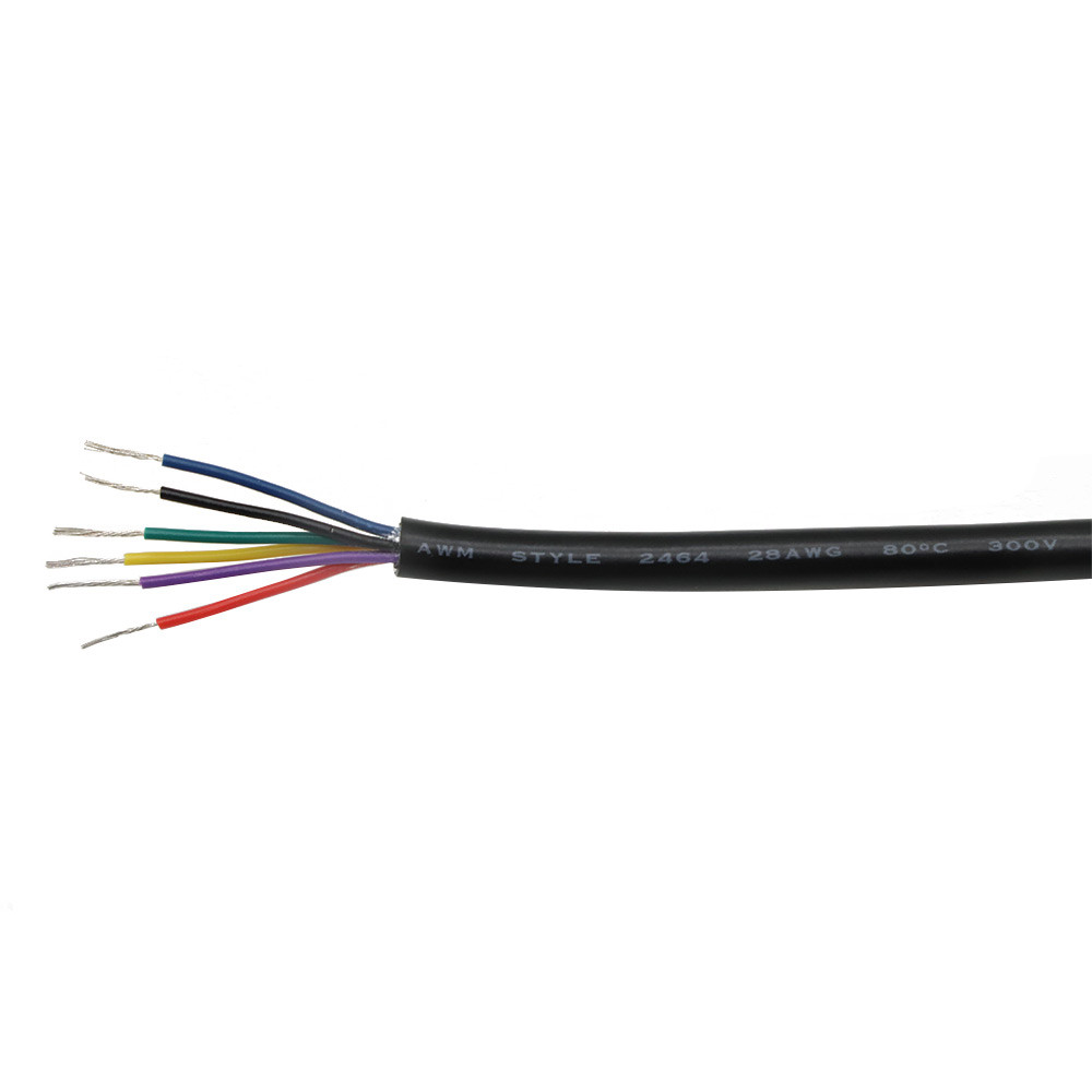 Tinned Plated PVC Insulation Multi Core Copper Wire Cable Flame Resistant UL 2464