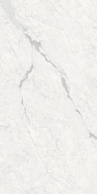 Ceramic White Living Room Floor Glazed Marble Look Polished 240*120cm Porcelain Tiles