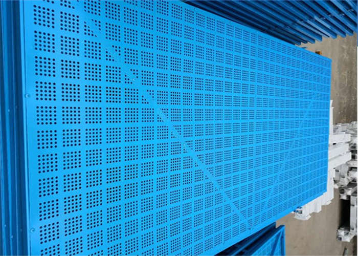Reusable Perofrated Aluminum Construction Safety Screens Building Site Use