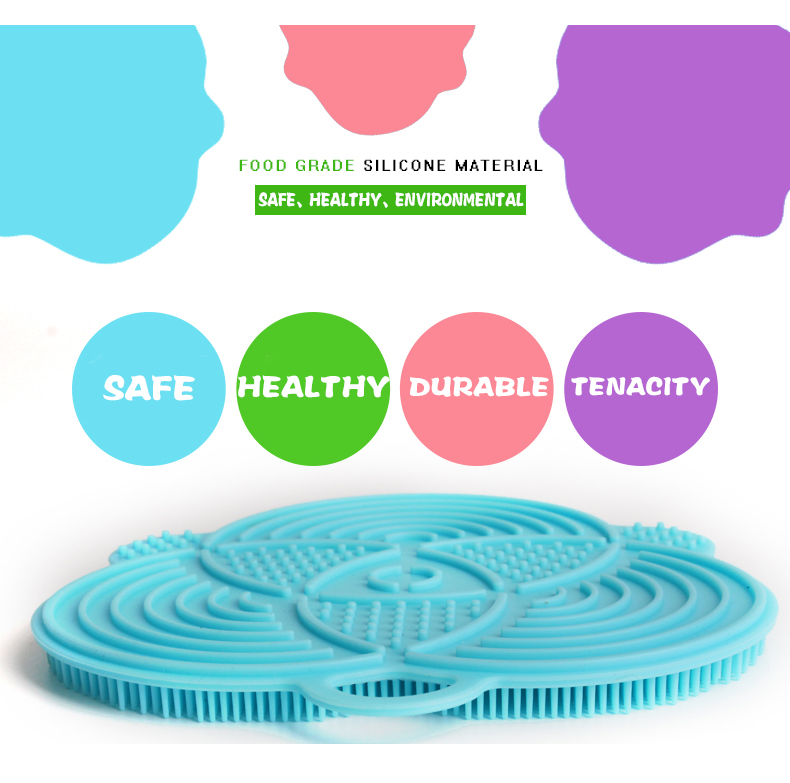 Wholesale Household Cleaning Kitchen Food Grade Silicone Dishwashing Brush