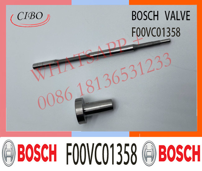 F00VC01358 Diesel Fuel Control Valve For Common Rail Injector 0445110291 0445110358