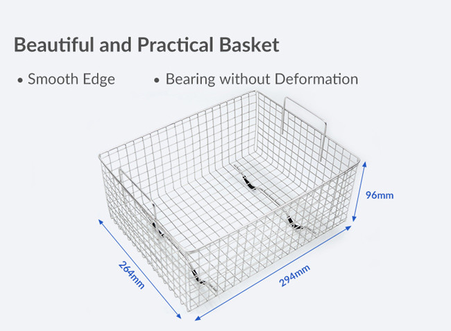 40kHz Ultrasonic Cleaning Tanks 13L Industrial Ultrasonic Cleaner