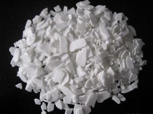 China Calcium Chloride/CaCl2 Flake Manufacturer for Industrial grade on sale