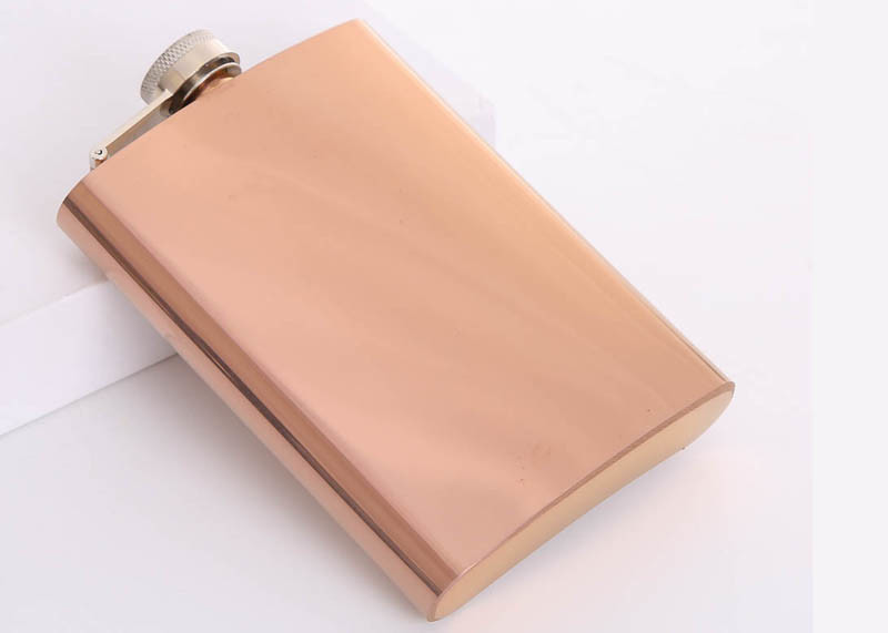 Colorful Kitchen Household Items 8oz Small Whiskey Flask Electroplated Seven Color
