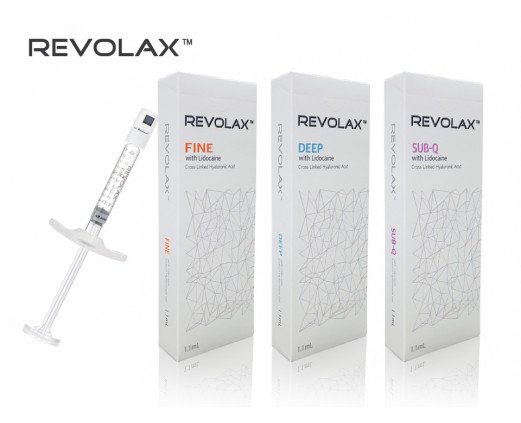Fine Deep Sub-Q Cross Linked Hyaluronic Acid Dermal Filler Revolax