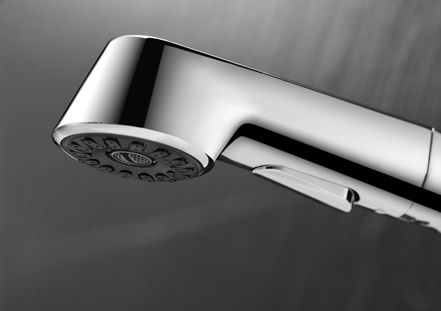 Washroom Pull Out Basin Mixer AMP11847A Zn Alloy Material Chrome Color
